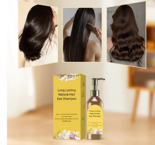 Long Lasting Natural Hair Dye Shampoo (Buy 1 Get 1 Free)