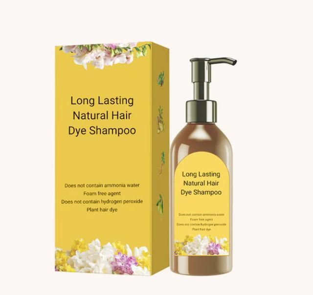 Long Lasting Natural Hair Dye Shampoo (Buy 1 Get 1 Free)