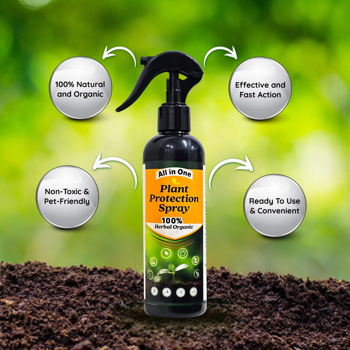 All in One Plant Protection Spray Buy 1 Get 1 Free 100ml Each