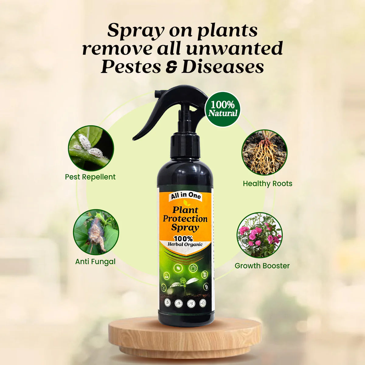 All in One Plant Protection Spray Buy 1 Get 1 Free 100ml Each